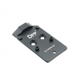 DPP Titanium Adapter Plate Compatible with CZ Shadow 2 Optic Ready and Holosun 407C/507C/508T/Osight C/XR and Trijicon RMR/SRO-CZ-SDW-02