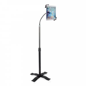Cta Digital PAD-AFS Height-Adjustable Gooseneck Floor Stand for 7"–13" Tablets