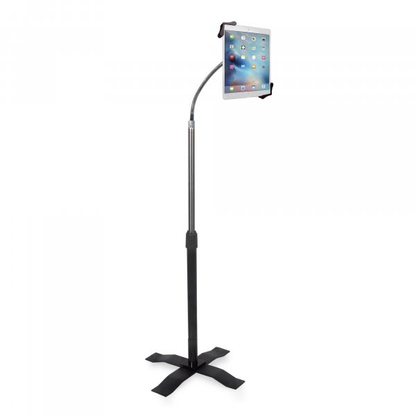 Cta Digital PAD-AFS Height-Adjustable Gooseneck Floor Stand for 7"–13" Tablets