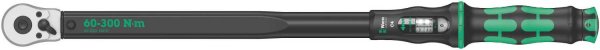 Wera 05075623001 Click-Torque C 4 Torque Wrench with Reversible Ratchet, 60-300 Nm, 1/2" x 60-300 Nm