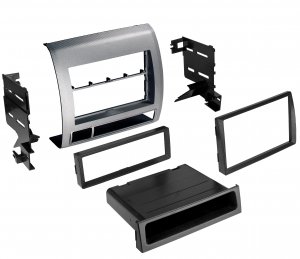 American International TOYK972S DASH KIT for 05-11 TOYOTA TACOMA; SILVER