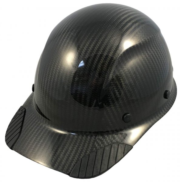 Lift Safety HDCC17KG DAX Carbon Fiber Cap Brim Gloss Black
