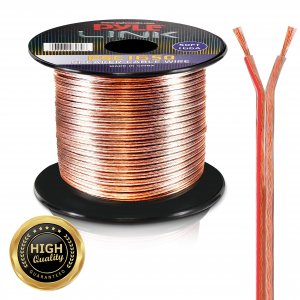 Pyle PSC1650 16 Gauge 50 ft. Spool of High Quality Speaker Wire
