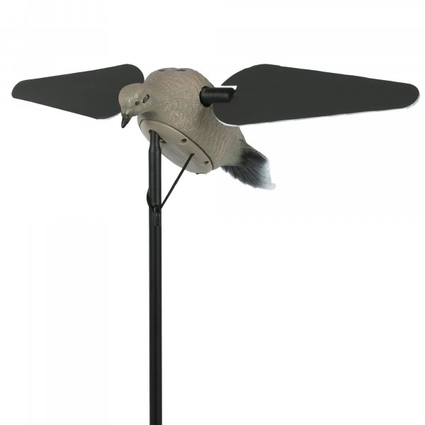 Lucky Duck Lucky Dove HD, Ultra Realistic Decoy Dove with Spinning Wings