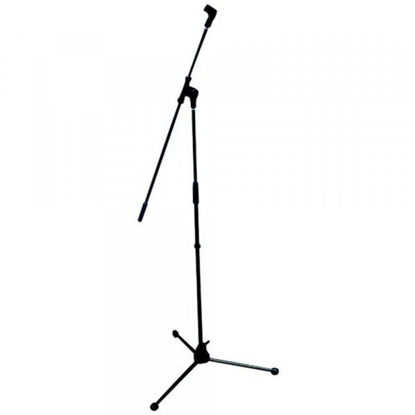 Pyle PMKS3 Height Adjustable Tripod Microphone Stand w/ Extending Boom Mic Arm