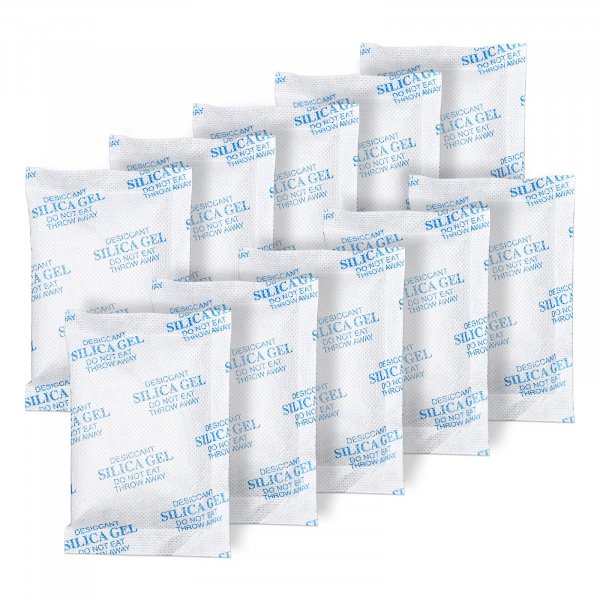 Absorbking Silica Gel Packets, 20 Gram 80 Packs Food Safe Moisture Absorbers, Desiccant Packs for Storage, Reusable Desiccant for Foods, Storage Bins, 3D Filaments, Electronics, Safes