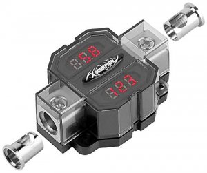 XSCORPION DAV02P 1/0ga. In/Out Digital Amp/Volt Meter with 2/4ga. Converters