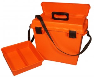 MTM SPUD735 Sportsmens Plus Utility Dry Box Oring Sealed 19X13X15.1In Orange