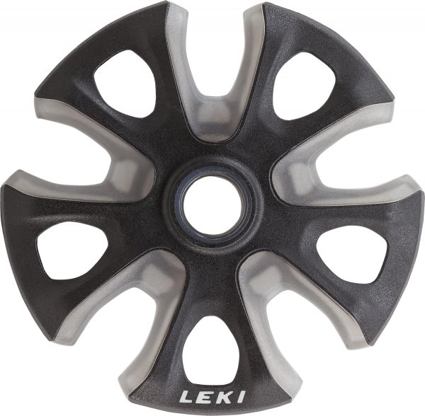 LEKI Big Mountain Basket - Replacement Ski Pole Powder Basket - Smoke