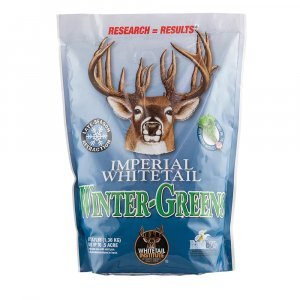 Whitetail Institute Winter-Greens Deer Food Plot Seed for Fall Planting, Annual Brassica Blend to Attract Deer in The Early and Late Season, Very Cold and Drought Tolerant, 3 lbs (.5 Acres)