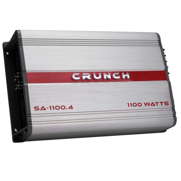 Crunch SA11004 4 Channel Amplifier, 1100 Watts