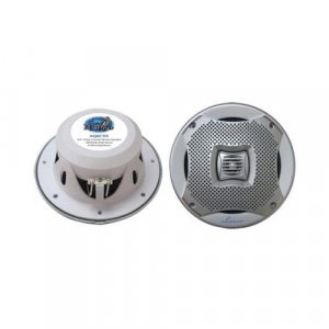 Lanzar AQ6CXS 6.5" 400 Watt 2 Way Silver Marine Speaker pair
