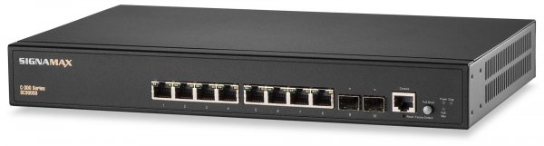 Signamax Connectivity SC30050 8 Port Gigabit PoE+ Managed Switch
