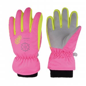 TRIWONDER Kids Gloves for Boys Girls Toddler Winter Ski Snow Mittens Windproof Waterproof Thermal Warm Gloves (S, Rose Red)