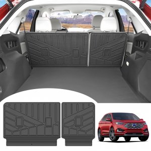 Utiiy Seat Back Cover Fit for 2015-2024 Ford Edge 5 Seats Accessories, Cargo Mat Cargo Liner All Weather Seat Back Protector Replacement for 2024 Ford Edge(Seat Back Cover)
