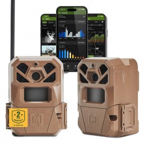 Moultrie Edge 2 Cellular Trail Camera 2-Pack - 36MP, Low-Glow Flash