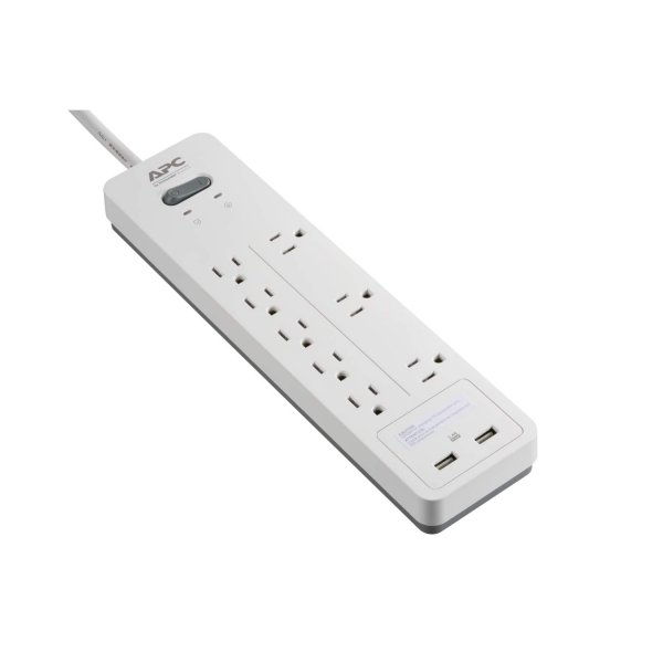 APC PH8W Home Office SurgeArrest® 8-Outlet Power Strip