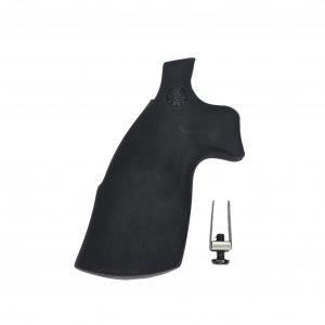 Hogue 19012 S&W Kl Frame Round Butt Rubber Conversion No Finger Grooves