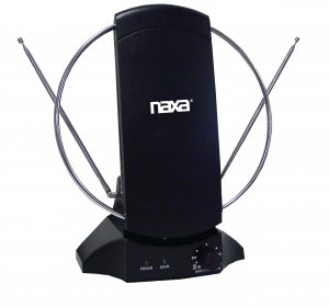 Naxa NAA-308 High-Powered Amplified ATSC/HDTV/FM Indoor Antenna