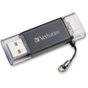 Verbatim 49300 iStore 'n' Go USB 3.0 Flash Drive with Lightning Connector (32GB)