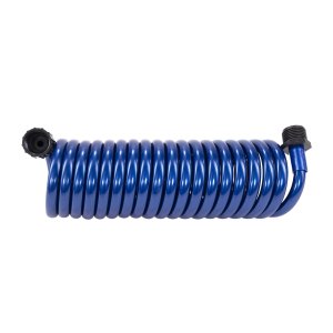 Plastair SpringHose Boat Washdown Hose, 3/8-in x 15-ft, Blue