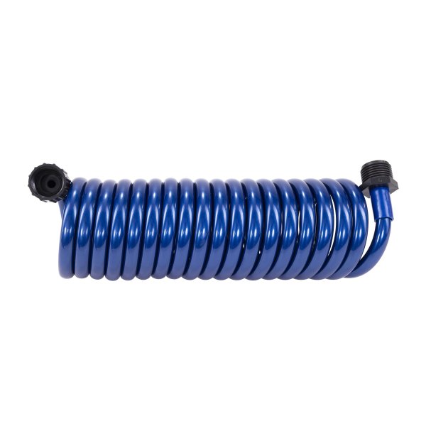 Plastair SpringHose Boat Washdown Hose, 3/8-in x 15-ft, Blue