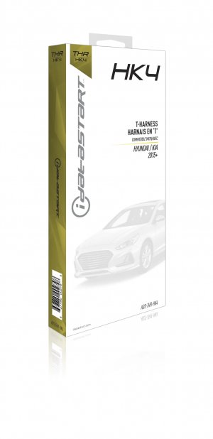 idatastart OLADSTHRHK4 T-Harness for Select Hyundai/KIA Push-To-Start from 2015+