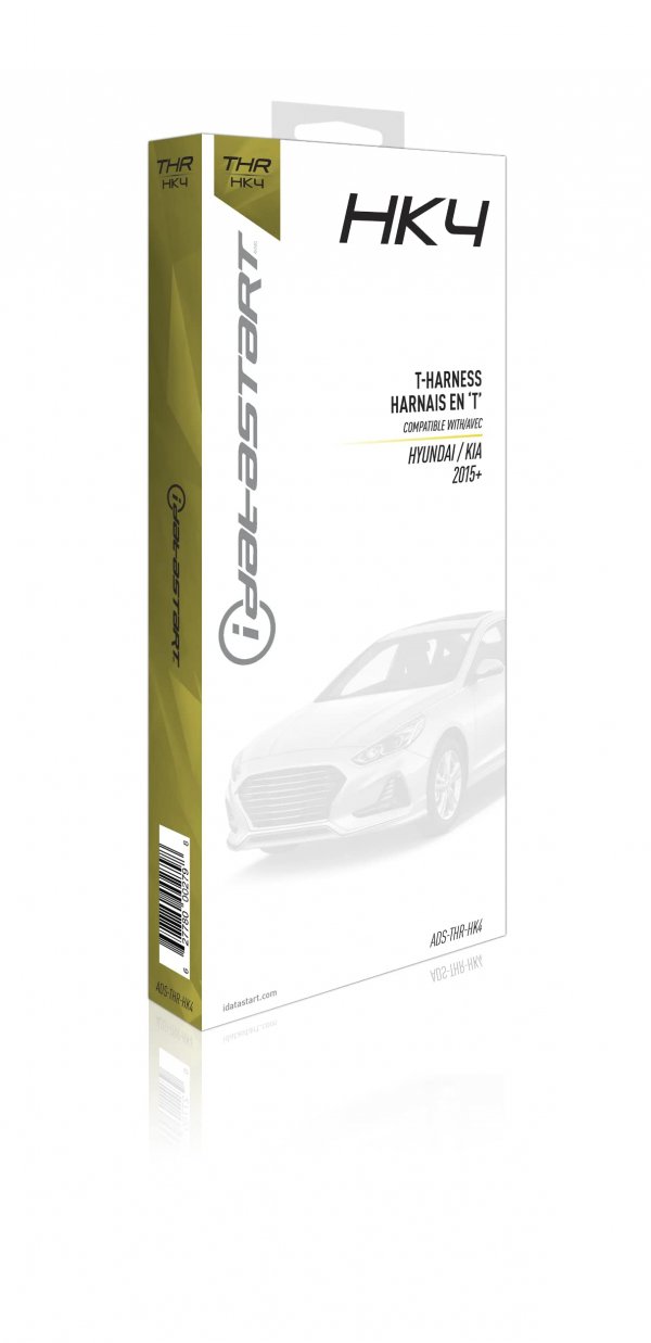 idatastart OLADSTHRHK4 T-Harness for Select Hyundai/KIA Push-To-Start from 2015+