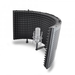 Pyle PSMRS11 Acoustic Isolation Microphone Absorber Shield