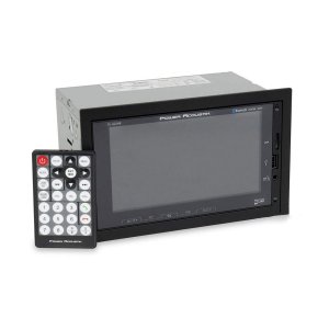 Power Acoustik PL622HB 6.2" DDIN MECHLESS Fixed Touchscreen Receiver w/BT Remote