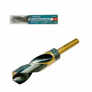 CORTOOL 3/4 Inch Drill Bit | Reduced Shank High Speed Steel | 3/4 Drill Bit for Metal and Steel | HSS M2 Black & Gold Drill Bits with 1/2" Shank