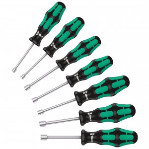 Wera 05029510001 Metric Nutdriver Set (7-Piece Set)