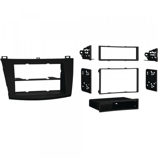 Metra 997514B Single- or Double-DIN Installation Kit For 2010-2013 Mazda 3