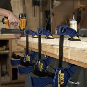 Irwin 1964718 Quick-Grip 1-Handed Medium-Duty Bar Clamp/Spreader (12 Inch)