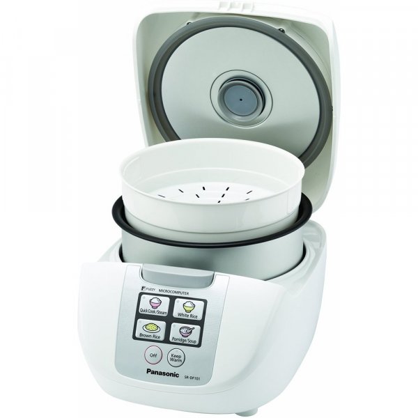 Panasonic SR-DF101 Fuzzy Logic Rice Cooker (5-Cup)