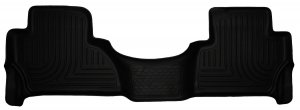 Husky Liners Weatherbeater Floor Mats | Fits 2015-2020 Cadillac Escalade | 2nd Row, 1-pc Black - 14111