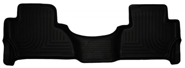 Husky Liners Weatherbeater Floor Mats | Fits 2015-2020 Cadillac Escalade | 2nd Row, 1-pc Black - 14111