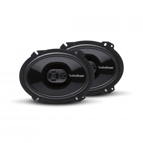 Rockford Fosgate P1683 Punch 6x8 3-Way Coaxial Full Range Speakers (Pair)
