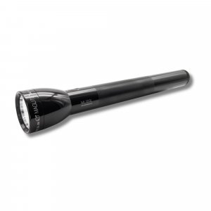 MagLite High Lumens LED Flashlight – ML300L 4-Cell D Flashlight with Adjustable Focus for Precise Beam, Long Battery Life, Water-Resistant for Emergency, Outdoor, and Camping – Black