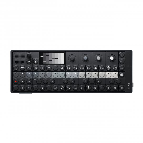 teenage engineering OP–XY portable synthesizer, sampler and 64-step sequencer with built-in speaker, mic and 8 unique synth engines