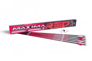 Carbon Express 50753 Maxima  Red 250 Blazer Vanes 6 Pk