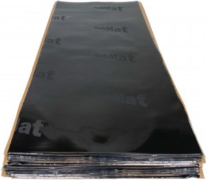 Hushmat 10400 Floor/Dash Kit  Black; 20 Sheets; 12 in. x 23 in.; 38.75 sq. ft.