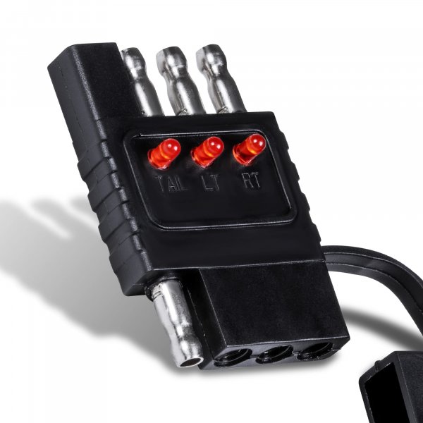 True MODS 4-Way Flat Trailer Light Tester 4-Pin Wiring Circuit Test