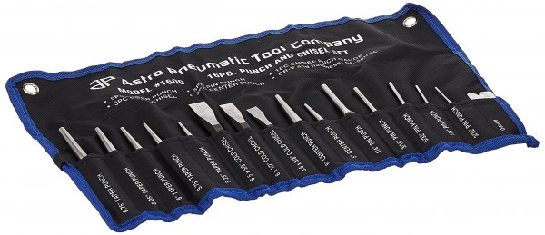 Astro 1600 16Piece Punch and Chisel Set