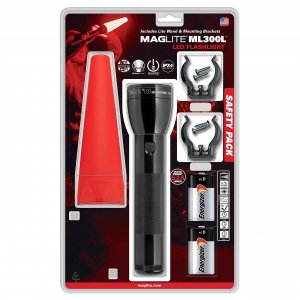 Maglite ML300L-I201G ML300L 2D LED Flashlight w/Lite Wand (Red)
