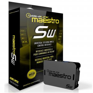 iDatalink Maestro SW Steering Wheel Control Adapter (ADS-MSW) - Connects your Car's Steering Wheel Audio Controls to Select Aftermarket Car Stereos