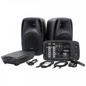Gemini ES-210MXBLU Portable PA System