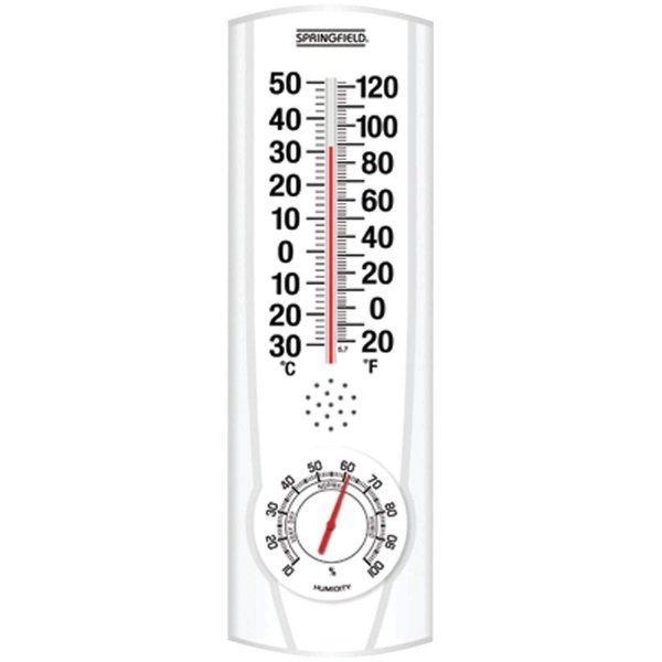 Springfield Precision 90116 Plainview I/O Thermometer & Hygrometer