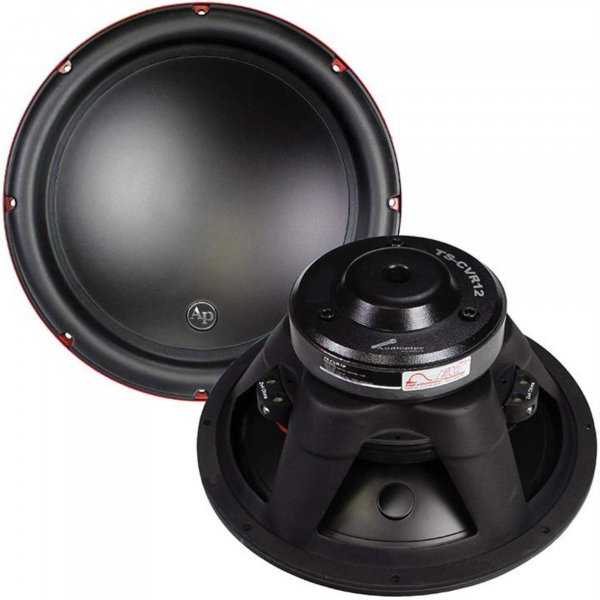 Audiopipe TSCVR12 12" PP cone woofer 4 Ohms DVC 750W Max