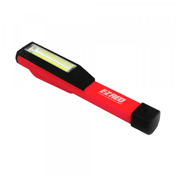 EZRED 150 Lumen COB LED Pocket Flashlight with Magnetic Base and Built in Pocket Clip.
